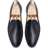 Height Increasing Black Leather Bexley Loafers