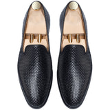 Flat Feet Shoes - Black Leather Bexley Loafers with Arch Support