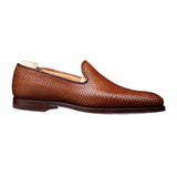 Flat Feet Shoes - Tan Braided Leather Forst Loafers with Arch Support