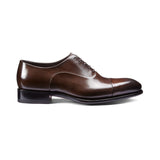 Brown Leather Woodford Balmoral Toe Cap Oxfords