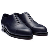 Navy Blue Leather Broxtowe Balmoral Oxfords