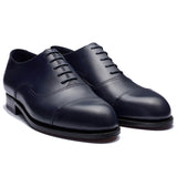 Height Increasing Navy Blue Leather Broxtowe Balmoral Oxfords