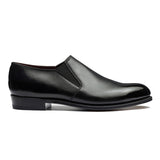 Black Leather Worthing Loafers