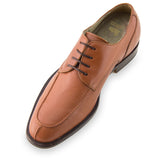 Height Increasing Tan Leather Wynyard Derby Shoes