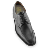 Height Increasing Black Leather Chaplelds Derby Shoes